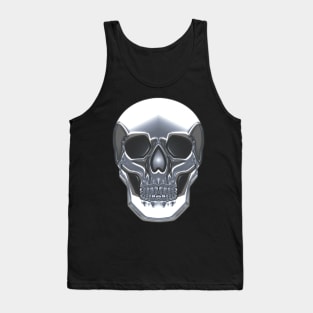 Metallic Skull Tank Top